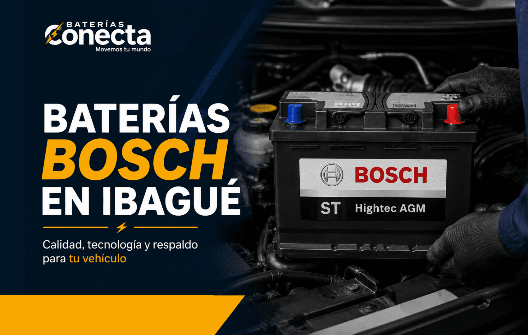 Baterías bosch en ibagué - Baterías Conecta